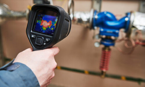 Thermal,Imaging,Inspection,Of,Heating,Equipment